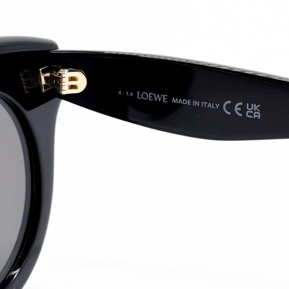 NEW LOEWE SUNGLASSES BLACK WOMEN EYEWEAR LOEWE LW40126I 01A